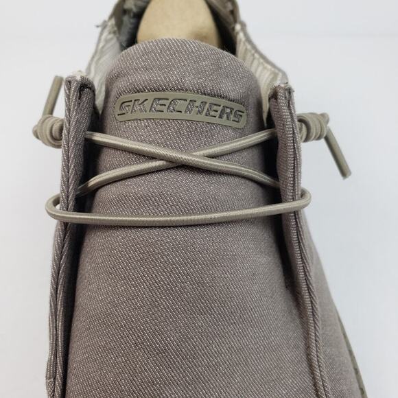 Skechers Melson Goga Mat Mens Size 8.5 Tan Slip On Casual Loafer Shoes SN 210114 main image 8